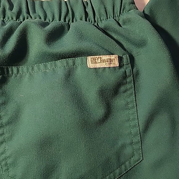 Grey's Anatomy forest green scrubs pants - Picture 6 of 7